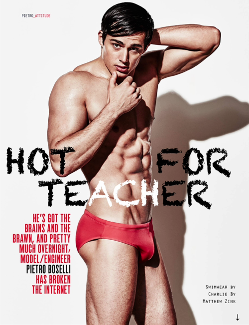 Porn photo davidjackmarcus:  The Hot Teacher.Pietro
