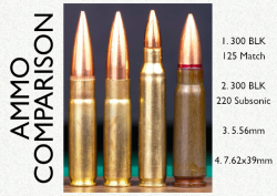 freexcitizen:  isnalawicab:  freexcitizen:  cerebralzero:  conorthebarbarian:  cerebralzero:  freexcitizen:  cerebralzero:  freexcitizen:  Every time i see 5.56 compared to 7.62x39 or .300 blackout I kinda really wince. I know 5.56x45mm aint no slouch