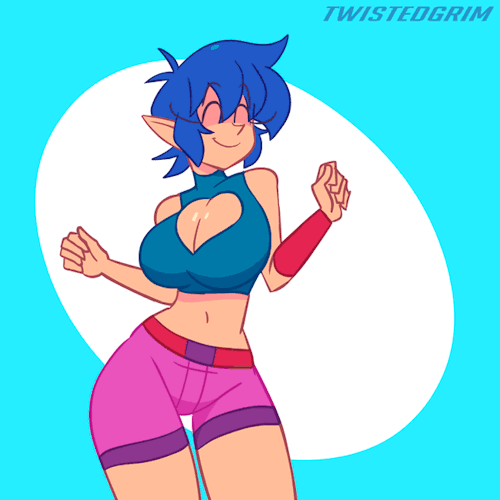 thetwistedgrim:She loves dancing <3A warm up that went too far. I enjoyed quite much the process so I’m sharing it with you guys (:https://www.patreon.com/twistedgrim
