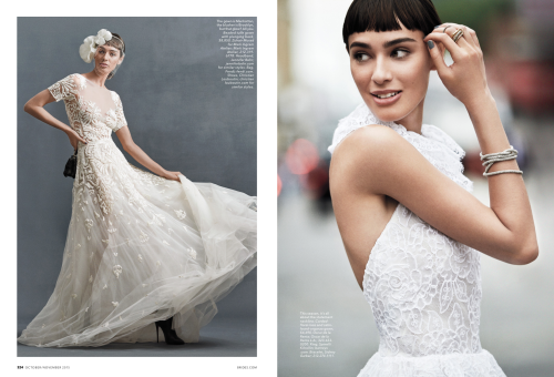 Brides Magazine- October 2015I am so thrilled with my new editorial in the October issue of Brides M