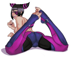 shadaloo-zaibatsu: placensfw:   Juri pinup to celebrate her win at EVO Japan. Lord knows she’s been low tier too long.    yummy ;9