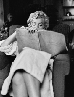 frenchmatte: ok but im pretty sure that marilyn monroe studying her film scripts is the cutest thing ive ever seen