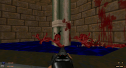 rico-cake:  look at those entrails dance!!! thats how hardcore brutal doom is,they entrails are liek FUCK IT!!!IM GOING TO DANCE I DONT GIVE A FUCK!! play fucking brutal doom!!!