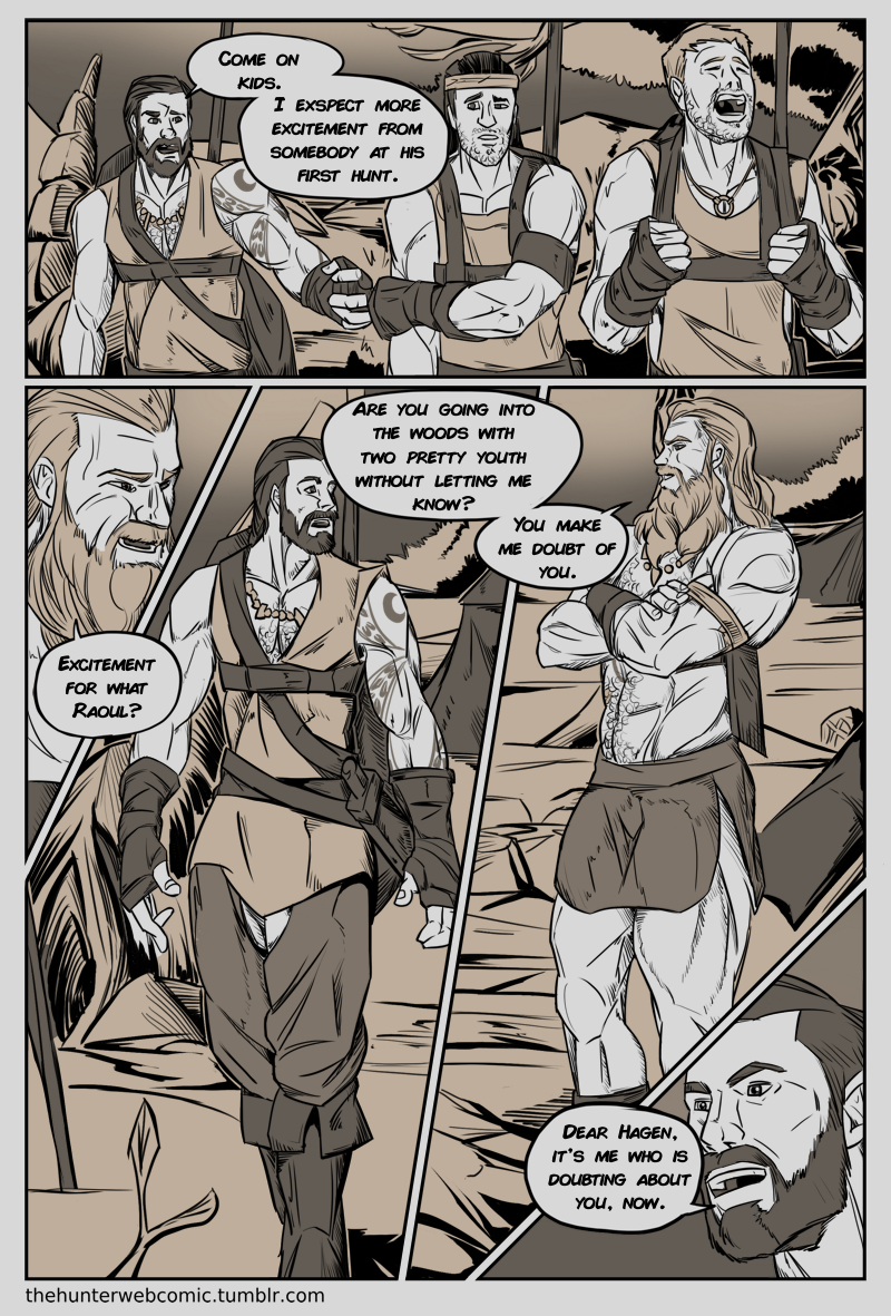 thehunterwebcomic: The Sea Horse - Cover A new fresh beginning. To get the nsfw bonus