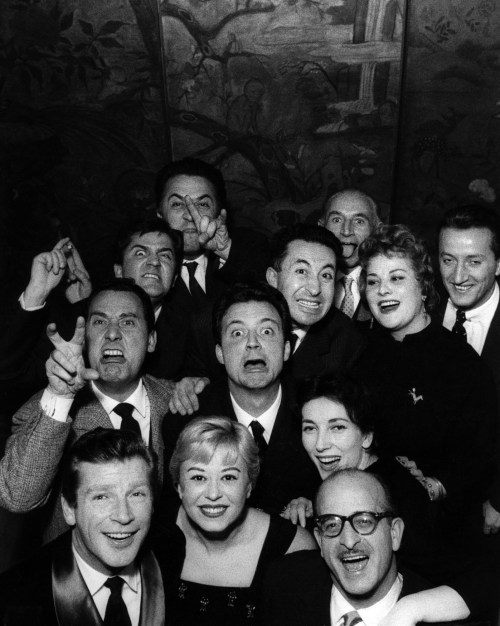 mindo80: Federico Fellini, Aldo Tonti, Valentina Cortese, Franco Interlenghi, Franca Marzi, Giuliet