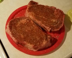 whiskeybreezy:  Hubby’s making steak, so he gets a blowjob - that’s how it works, right?  Blowjobs pair with steak better than red wine