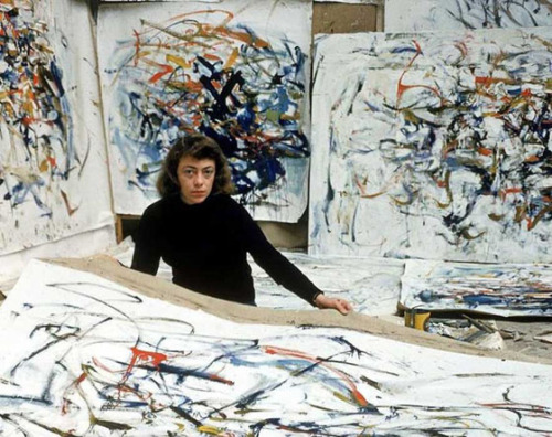 formido:  Female artists in their studios  1. Helen Frankenthaler2. Louise Bourgeois3. Alice Neel4. 