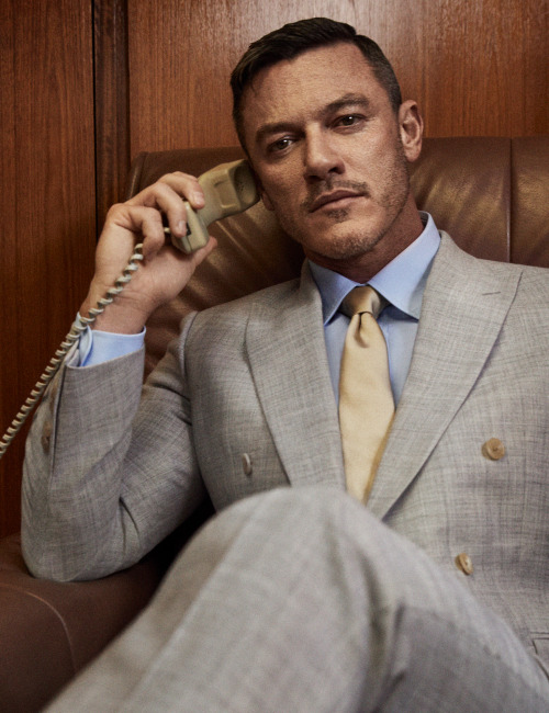 GQ Germany March 2020Luke Evans by Marcus Ohlsson