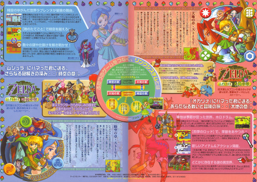 Porn Pics gameandgraphics:  Japanese flyers for Zelda: