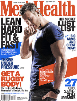 Andsowewalkalone:black Sails Cast - Men’s Health South Africa, October 2015