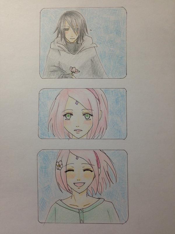 Quick SasuSaku Coloring: ahnehyeah — LiveJournal