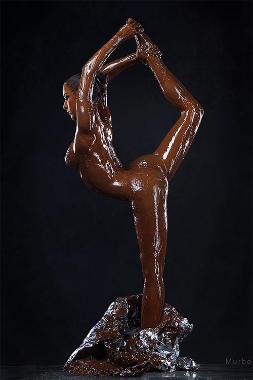 XXX femalebodyfetish:Chocolate dancer photo