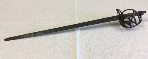 respectablespy: A 1788 pattern heavy cavalry officer’s sword regimentally marked to the 3rd or
