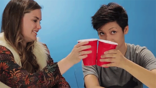 sizvideos:  Watch drunk people getting surprised by puppies 