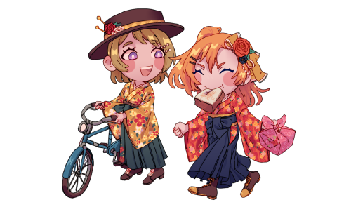 wardingshout:Honoka twitter request and an extra ! them !!