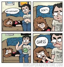 oursuperadventure:  if you can’t fart on your significant other then WHO CAN YOU fart on huhmore comics || commission info!! || instagram || twitter || facebook || shop   