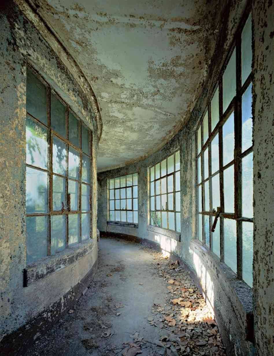 blue-voids:   Stephen Wilkes - Ellis Island Administrative Quarters Measles Ward,