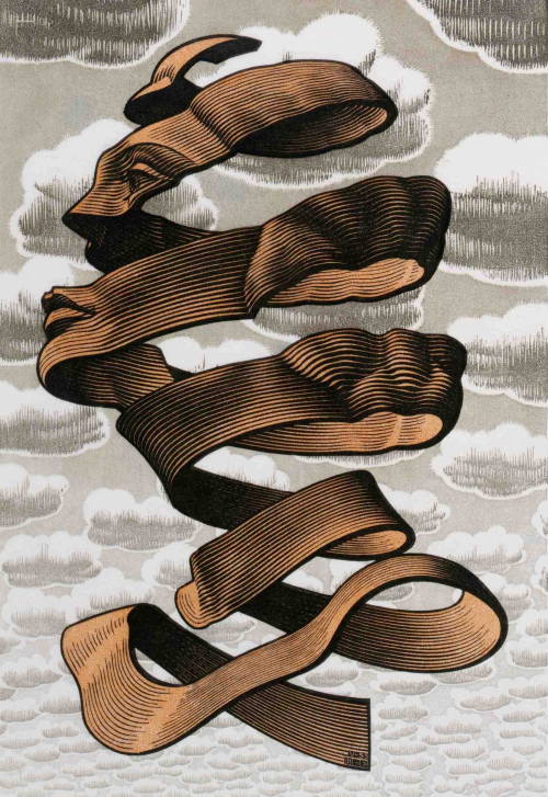 halogenic - Rind (1955) - M.C. Escher