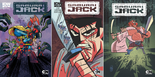 as-warm-as-choco:  SAMURAI JACK Comics’ SUB (variant) covers by Andy Suriano ! The character designer of the series & Star Wars: Clone Wars (as well as in: Powerpuff Girls, Fairly Oddparents, Duck Dodgers, etc.) ! The last illustration is from