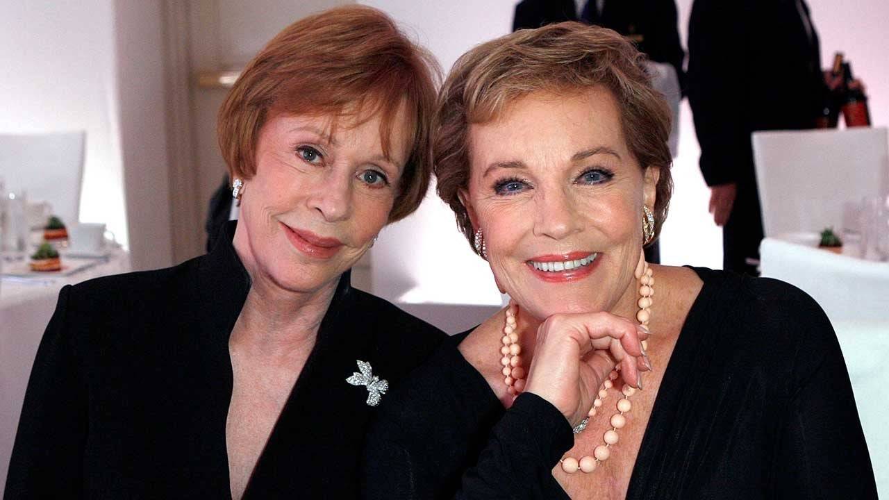 Carol Burnett and Julie Andrews By Donato Sardella