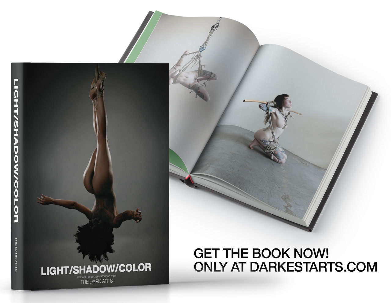 finchdown: LIGHT/SHADOW/COLOR is a 340 page hardcover fine art bondage coffee table
