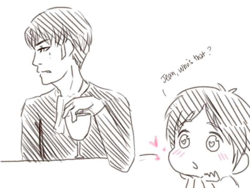 erikanyanko:  Eren: Jean, who’s that? Jean: That’s Professor Levi. He’s the