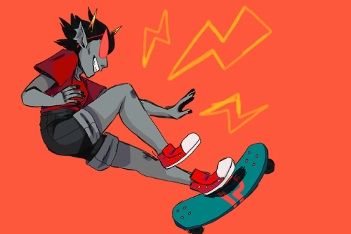 p-666t:vriska fucking sucks at skateboarding