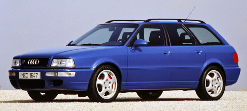 What a difference 27 years makes juxtaposition of Audi RS 2 Avant, 1994 &amp; Audi RS 4 Avant Nogaro