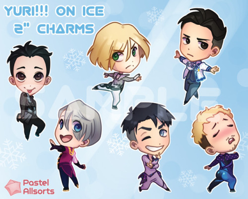 I’ve added JJ to my line-up of Yuri on Ice charms! He’s up for pre-order now over here. I should hav