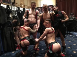 mr-s-leather:  Shots from our booth at IML!