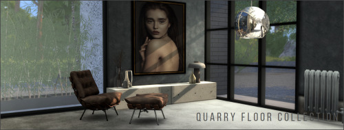 Quarry floor collection by Tilly TigerThe quarry floor collection is a range composed of natural and