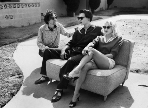 Tim Burton, Johnny Depp &amp; Sarah Jessica Parker, Ed Wood (1994)