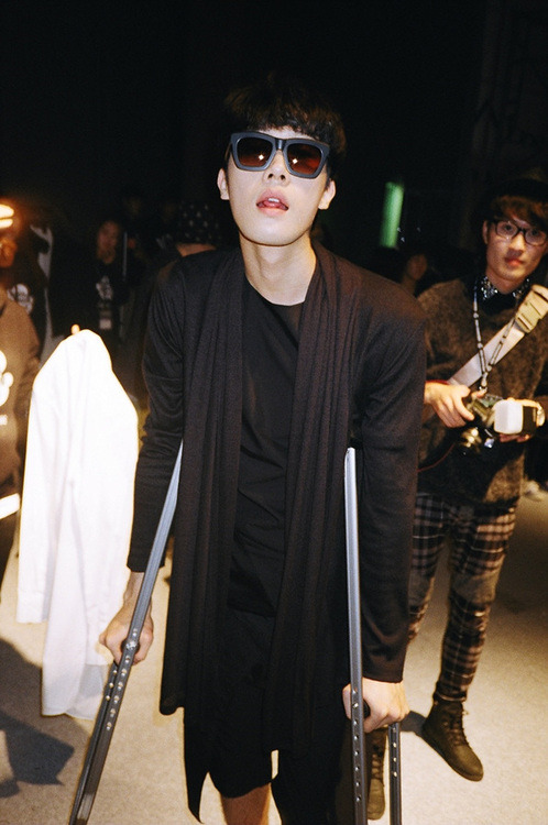 koreanmodel:  Park jIwoon at D. Gnak by Kang D Spring 2014 Seoul Fashion Week by Guno Lee