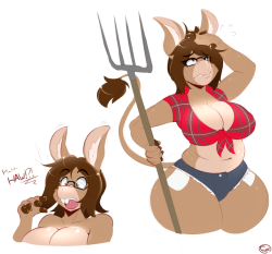 fyxefox:Just a curvy donkey girl! Blame @kmanicart