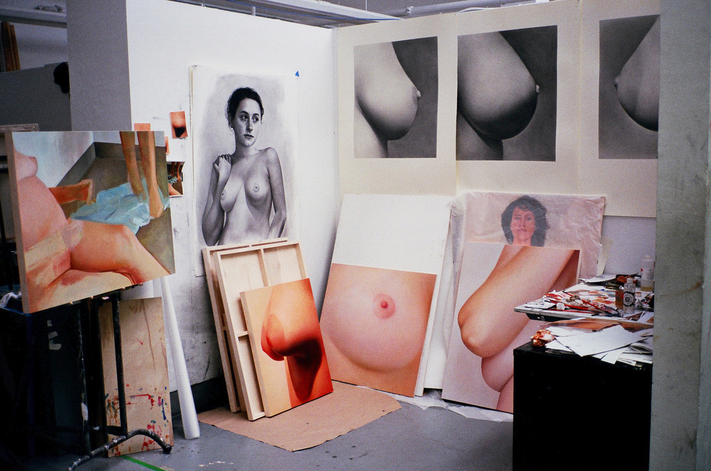 makavheli:   Untitled [Clio Newton’s studio] by Levi Mandel, 2011  