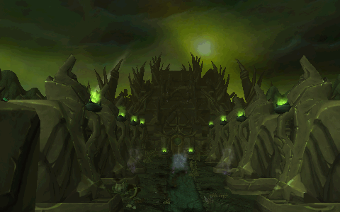 travellerofazeroth: The Black Temple, Shadowmoon Valley. Outland