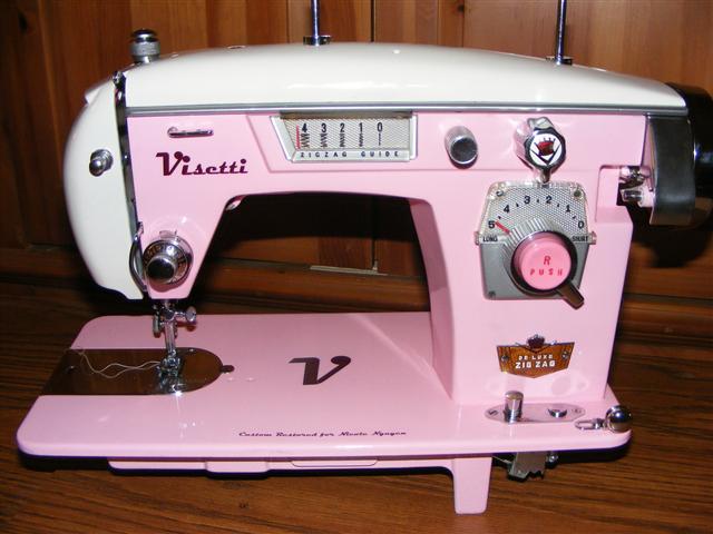midcenturymodernfreak:  Sew Stylish! 1960s Visetti &amp; White Sewing Machines
