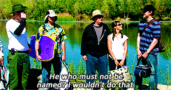 allsonargent:ALL OF JIM’S PRANKS ON DWIGHT » 3x22 - Beach Games“We are going to choose team names.”