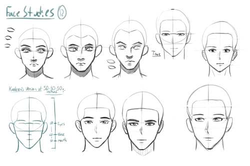 Wednesday UpdateSome face studies from back around the same time I did those wing studies. I’d thoug