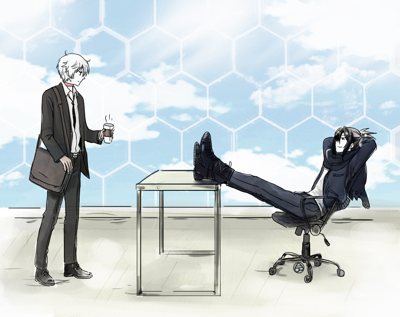 ahikuboruchi: I’m back, Your Majesty!
