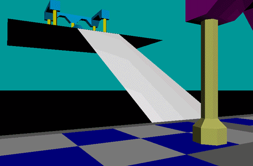 prostheticknowledge:  Rend386 A bit of VR history here - A free VR system developed in 1991 by two enthusiasts that ran on PCs and was compatible with the Nintendo Power Glove and the SegaScope shutterglasses:  In the first half of the 1990s there had