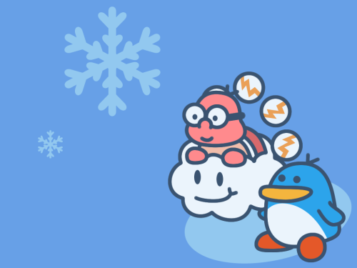 Here are some old vector wallpapers I made back in December 2007, featuring several wintry enemies f