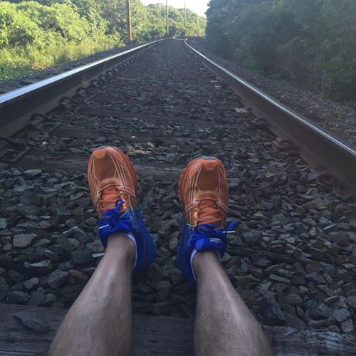 I’ve got a train to catch #running #summer #obnoxiousrunningshoes #suicide #foreveralone http://ift.tt/1MQ1xSj