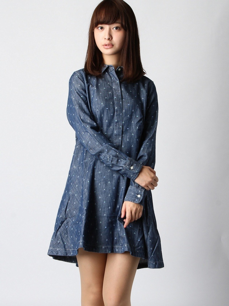 karakurenai:【楽天市場】【50%OFF】Levi’s (W)シャツドレス/デニムプリント