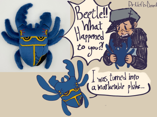 I'm Sorry But I Find This Beetle Plushie So Fucking Funny Idk Why It Looks So Goofy