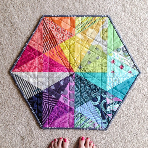 Prismatic Medallion from the southernfabricblog