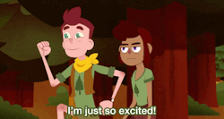 ciligifs:  Camp Camp - Episode 4 David’s got some daddy issues 