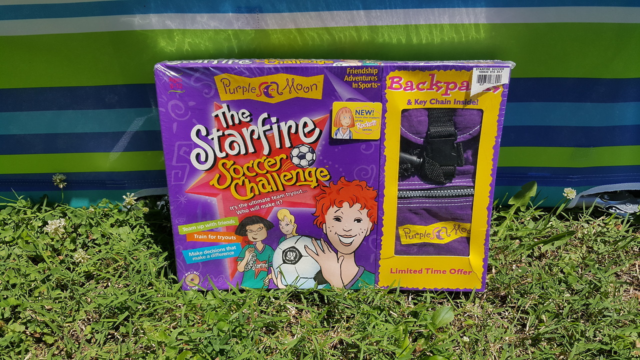 Purple Moon — Found an unopened Starfire Soccer Challenge online...