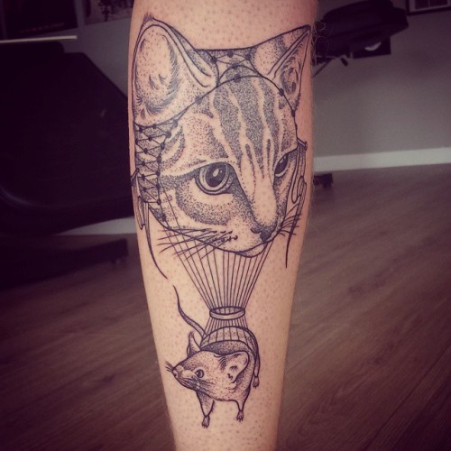 fuckyeahtattoos:  Done by Chris @ Silver Needles, Southend, UK. Instagram @bintt