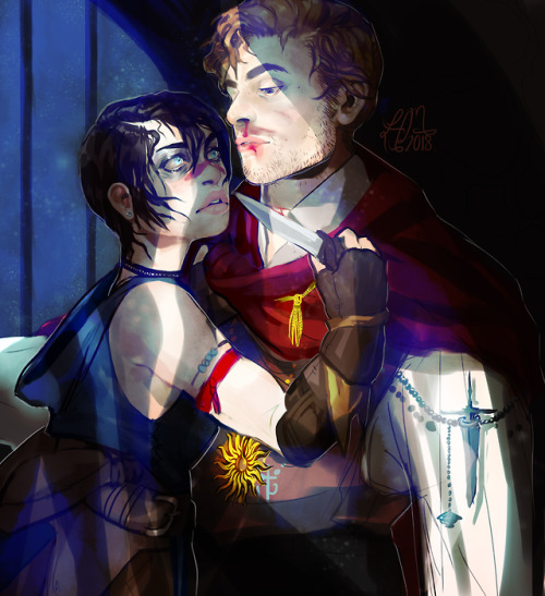 mooreaux:“You stole my sister from me!” Woulda been cool if Cullen was a rivalmance option in DA2—